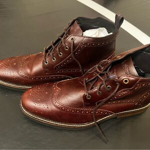 Nunn Bush Chestnut Leather Boots